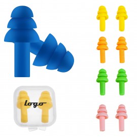 Silicone Ear Plugs with Logo