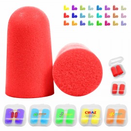 Personalized Earplugs in Square Case