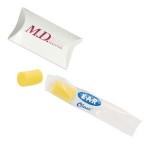 Promotional Ear Protection Kit in a Small Pillow Box