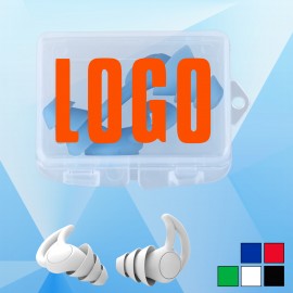 Earplugs in Case with Logo