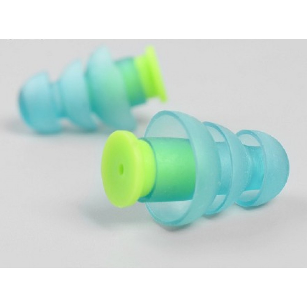 Two-color noise reduction earplugs with Logo