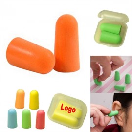 Personalized Earplugs in Square Case