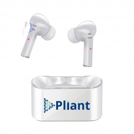 Customized Looking Glass TWS Earbuds-TWS earbuds with wireless receiver