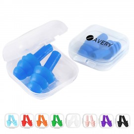 Christmas tree earplugs with Logo
