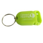 Promotional Pill Box Ear Plugs Box with Keychain