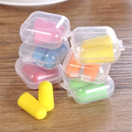 Earplugs in Square Case with Logo