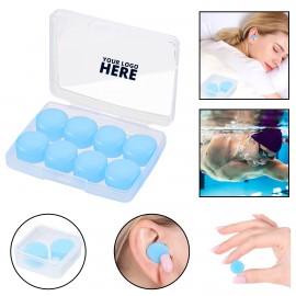 Reusable Silicone Ear Plug with Logo