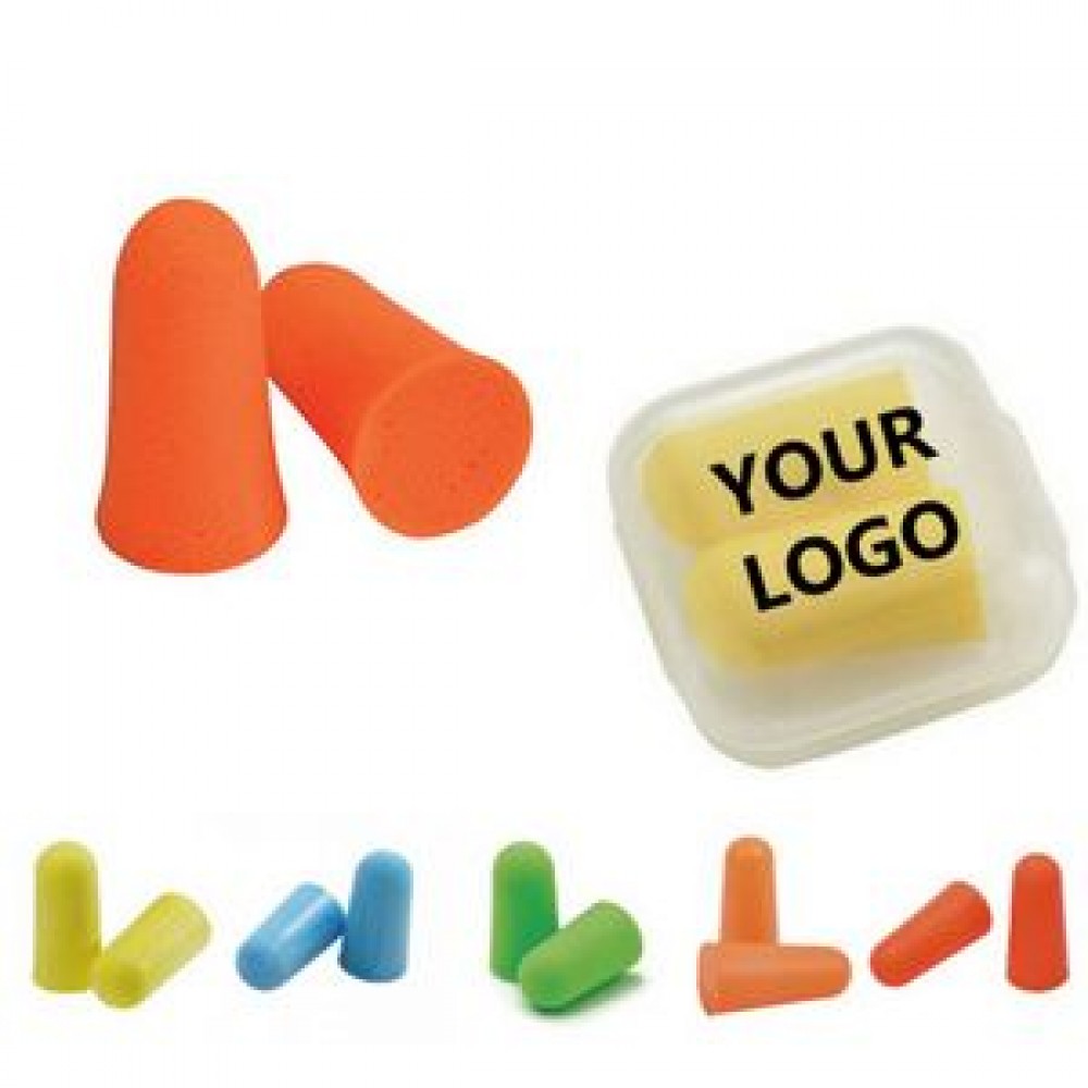 Promotional Foam Earplugs In Case Promotional Foam Earplugs In Case