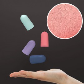 Customized Ultra Soft Foam Earplugs ( 1 Pair) , Capsule Shaped Case  Customized Ultra Soft Foam Earplugs ( 1 Pair) , Capsule Shaped Case