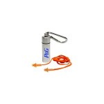 Custom Imprinted Ear Plugs in Aluminum Canister,