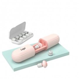 Soft Sponge Noise Cancelling Earplugs with Logo