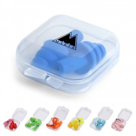 Promotional Reusable Silicon Sleep Noise Reducing Earplugs