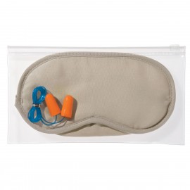 Ear Plugs And Eye Mask Set with Logo