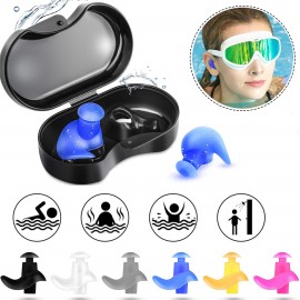 Logo Branded Swimming Earplugs  Logo Branded Swimming Earplugs