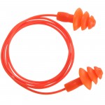 Logo Branded Reusable Corded TPR Ear Plug ( 50 pairs)