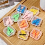 Silicone Earplug In Case with Logo