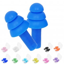 Reusable Silicone Earplugs Set with Logo