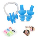 Custom Imprinted Waterproof Silicone Swimming Earplugs and Nose Clip?