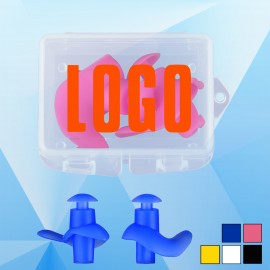 Earplugs in Case with Logo