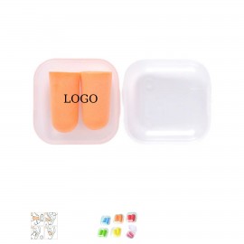 Portable Sponge Earplugs with Logo