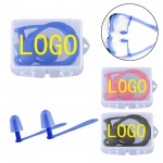 Waterproof Silicone Earplugs With Strap with Logo