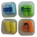 Custom Foam Ear Plugs In Clear Case