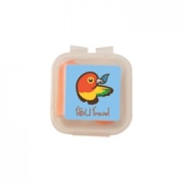 Personalized Square Case w/Ear Plugs