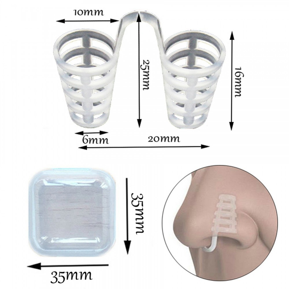 Custom Imprinted Anti-Snoring Nose Vents Snore Stopper Custom Imprinted Anti-Snoring Nose Vents Snore Stopper
