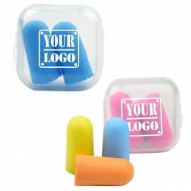 Customized Earplugs in Square Case