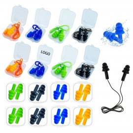 Logo Branded Waterproof Noise Cancelling Earplugs