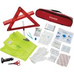 Logo Imprinted 34 Piece Auto Safety First Aid Kit