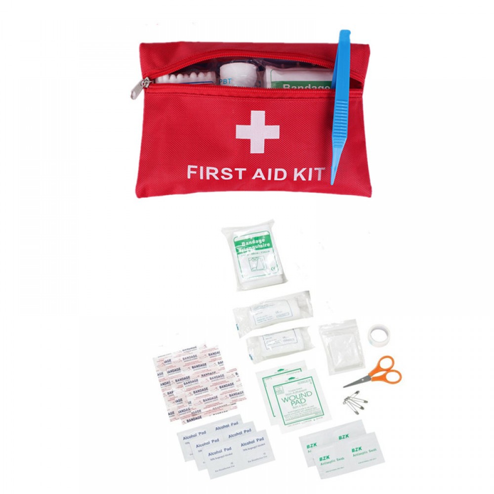 Custom Printed 11-piece First Aid Kit