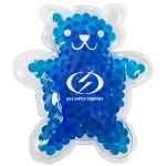 Personalized Blue Teddy Bear Hot/ Cold Pack with Gel Beads