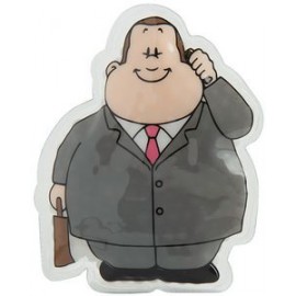 Business Bert Gel Beads Hot/Cold Pack with Logo