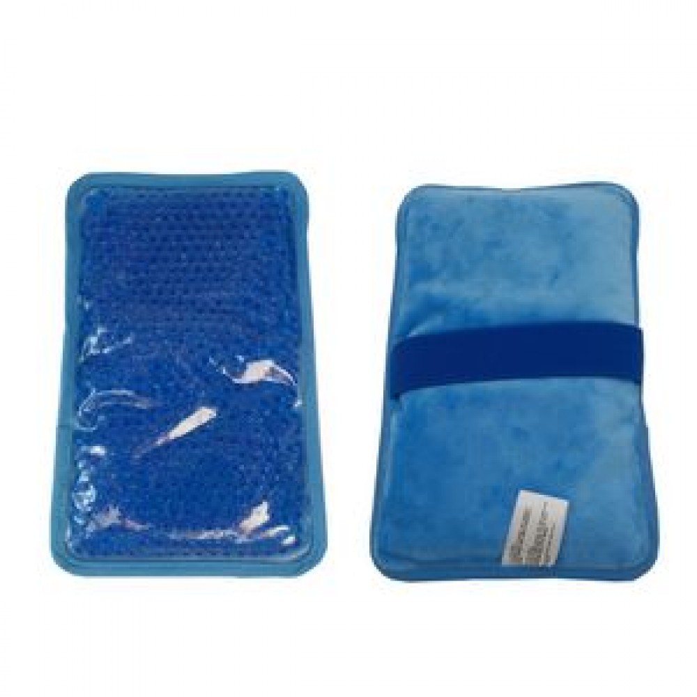 Rectangle Reusable Gel Hot and Cold Pack Heat or Ice Therapy with Logo