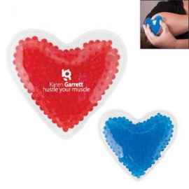Heart Shape Hot/Cold Gel Pack with Logo