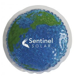 Promotional Hot/Cold Gel Bead Packs - Earth