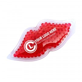 Lip Pain Relief Hot/Cold Gel Ice Pack with Logo