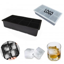 Custom 8 Square Ice Cube Trays with Lid