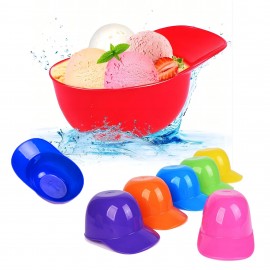 8 Oz Baseball Helmet Ice Cream Bowl with Logo