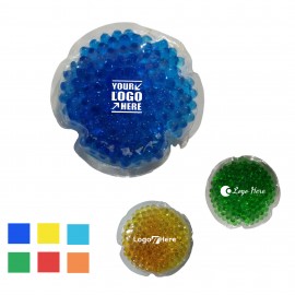 Personalized Round Gel Beads Hot/Cold Pack