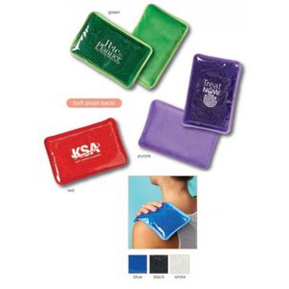 Personalized Plush Back Hot/Cold Therapy Gel Pack Personalized Plush Back Hot/Cold Therapy Gel Pack