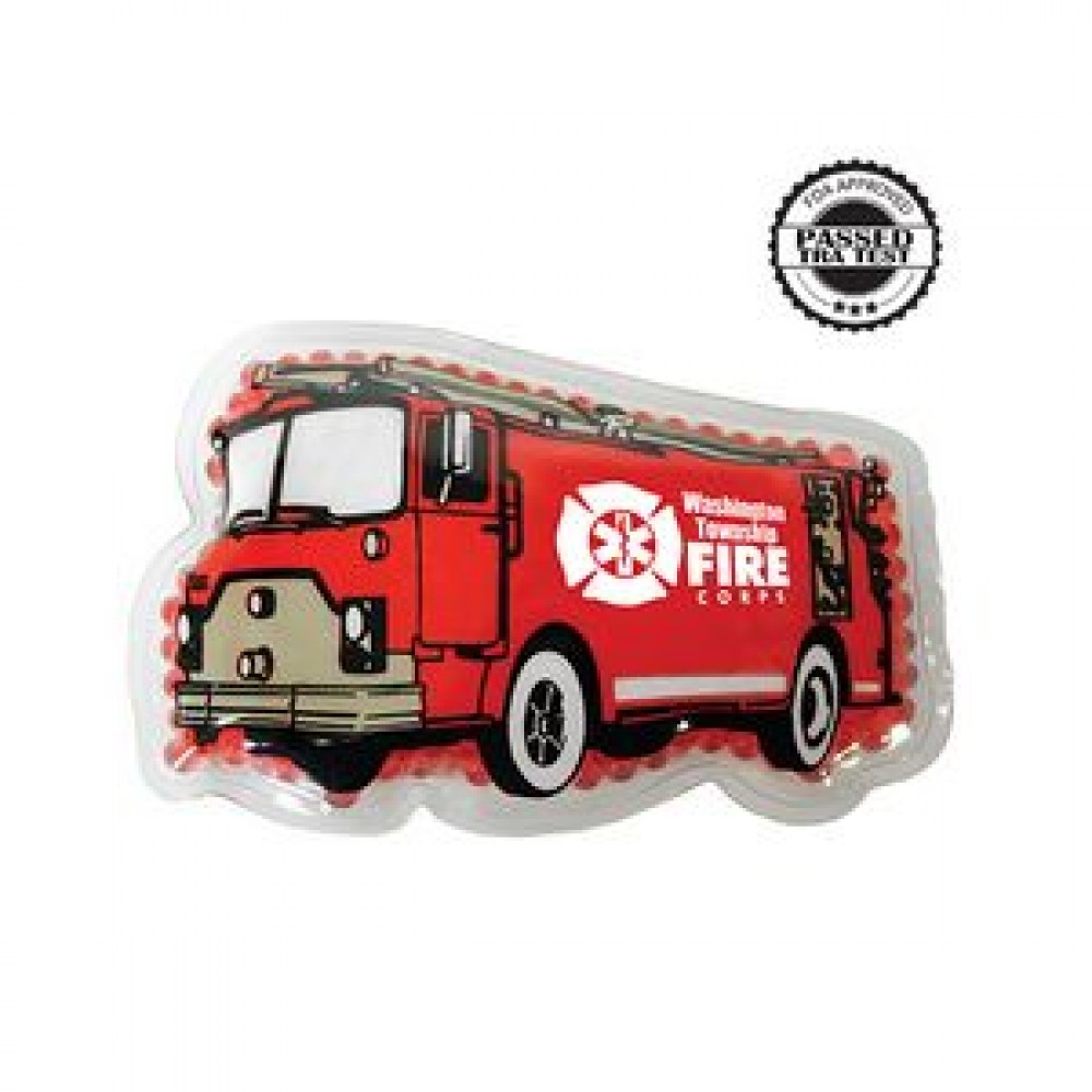 Custom Imprinted Fire Engine Hot/Cold Pack