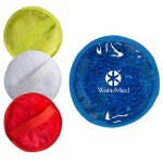 Custom Imprinted Round Hot/Cold Pack w/Plush Backing