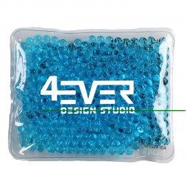 Personalized Rectangular Hot and Cold Gel Beads Pack