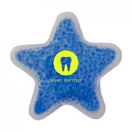 Customized Gel Tekbeads Hot/Cold Pack (Star Shape)