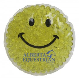 Promotional Hot/Cold Gel Bead Packs - Smiley Face  Promotional Hot/Cold Gel Bead Packs - Smiley Face