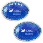 Custom Printed Blue Football Hot/ Cold Pack with Gel Beads