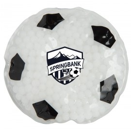 Promotional Hot/Cold Gel Bead Packs - Soccer Ball