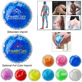 Round Gel Beads Hot or Cold Packs with Logo